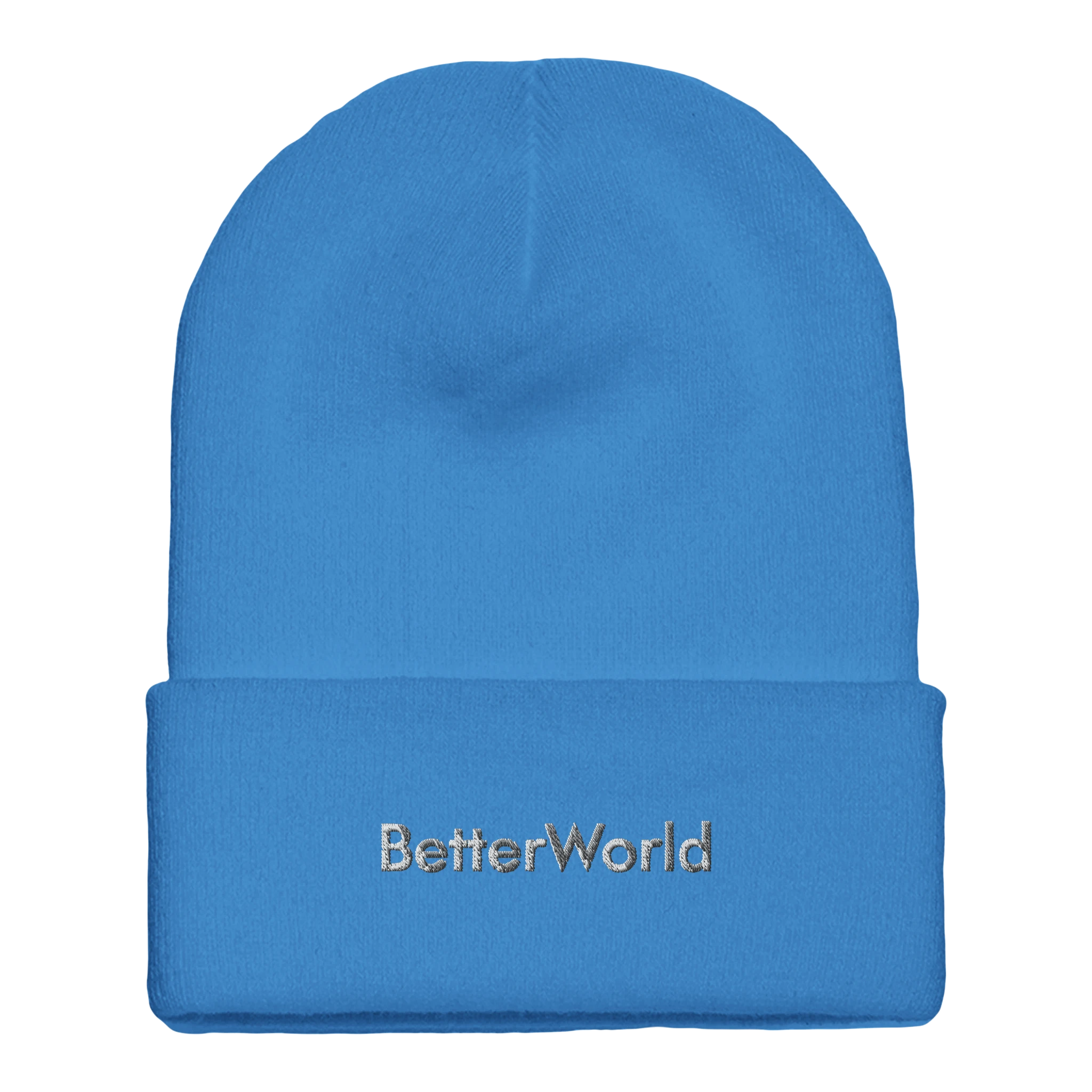 Tuque à revers en acrylique, design Minimaliste