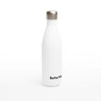 Gourde isotherme BetterWorld en acier inoxydable, design minimaliste