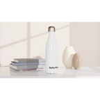 Gourde isotherme BetterWorld en acier inoxydable, design minimaliste