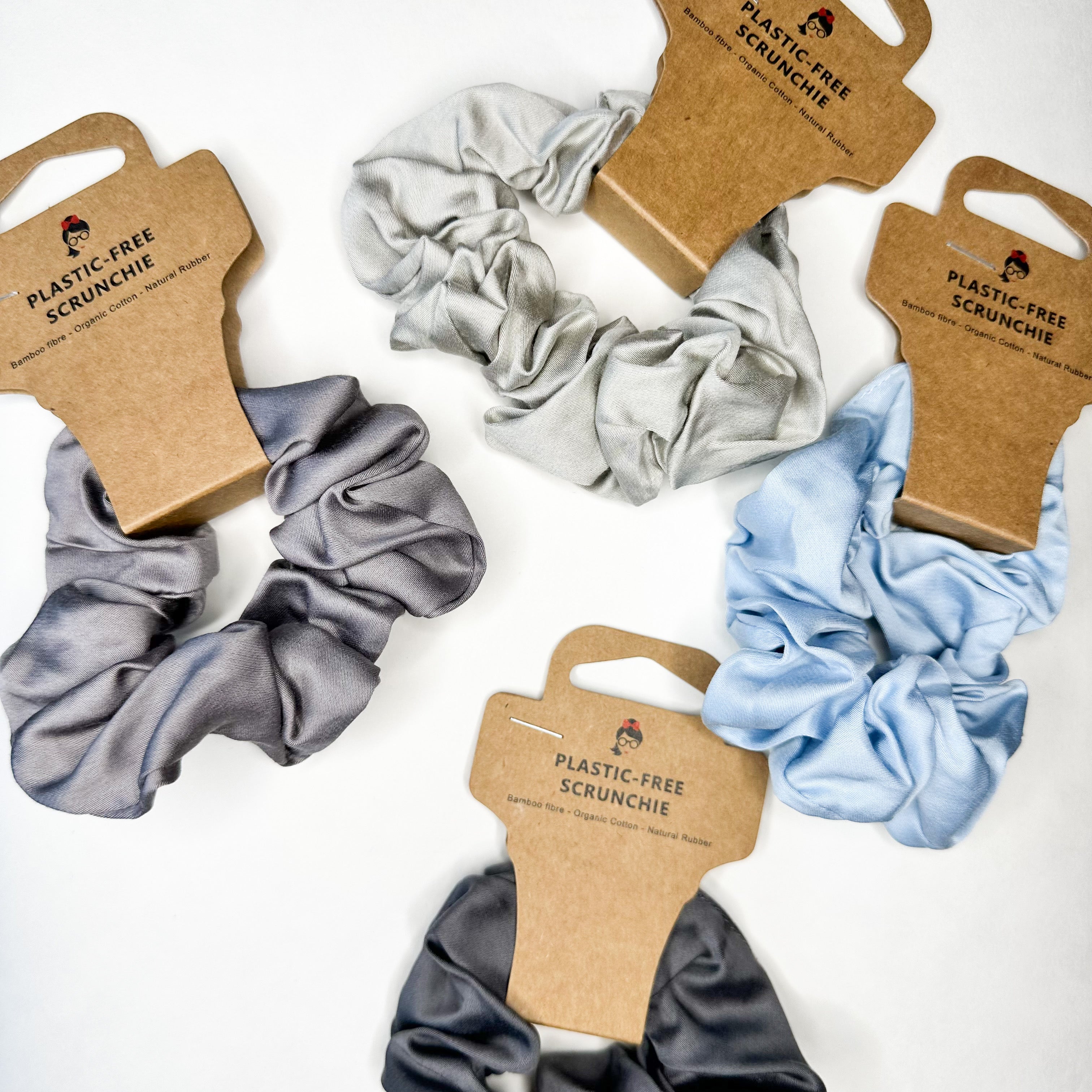 Chouchous en fibre de bambou, sans plastique