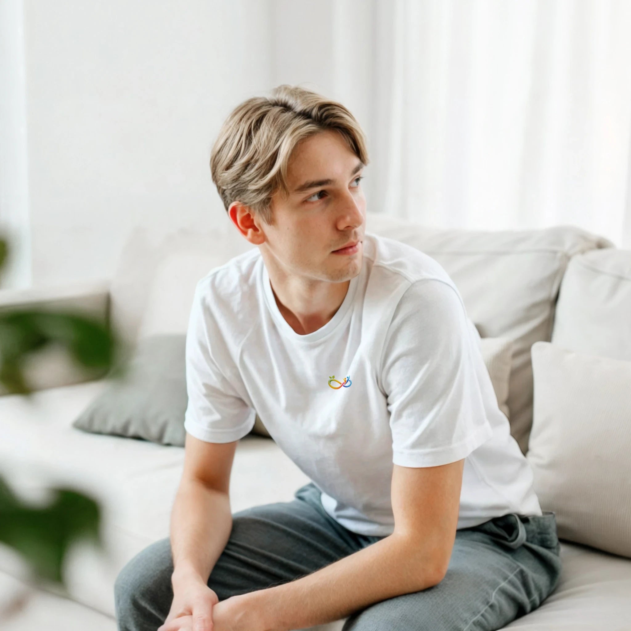 T-shirt unisexe en coton, design BetterWorld