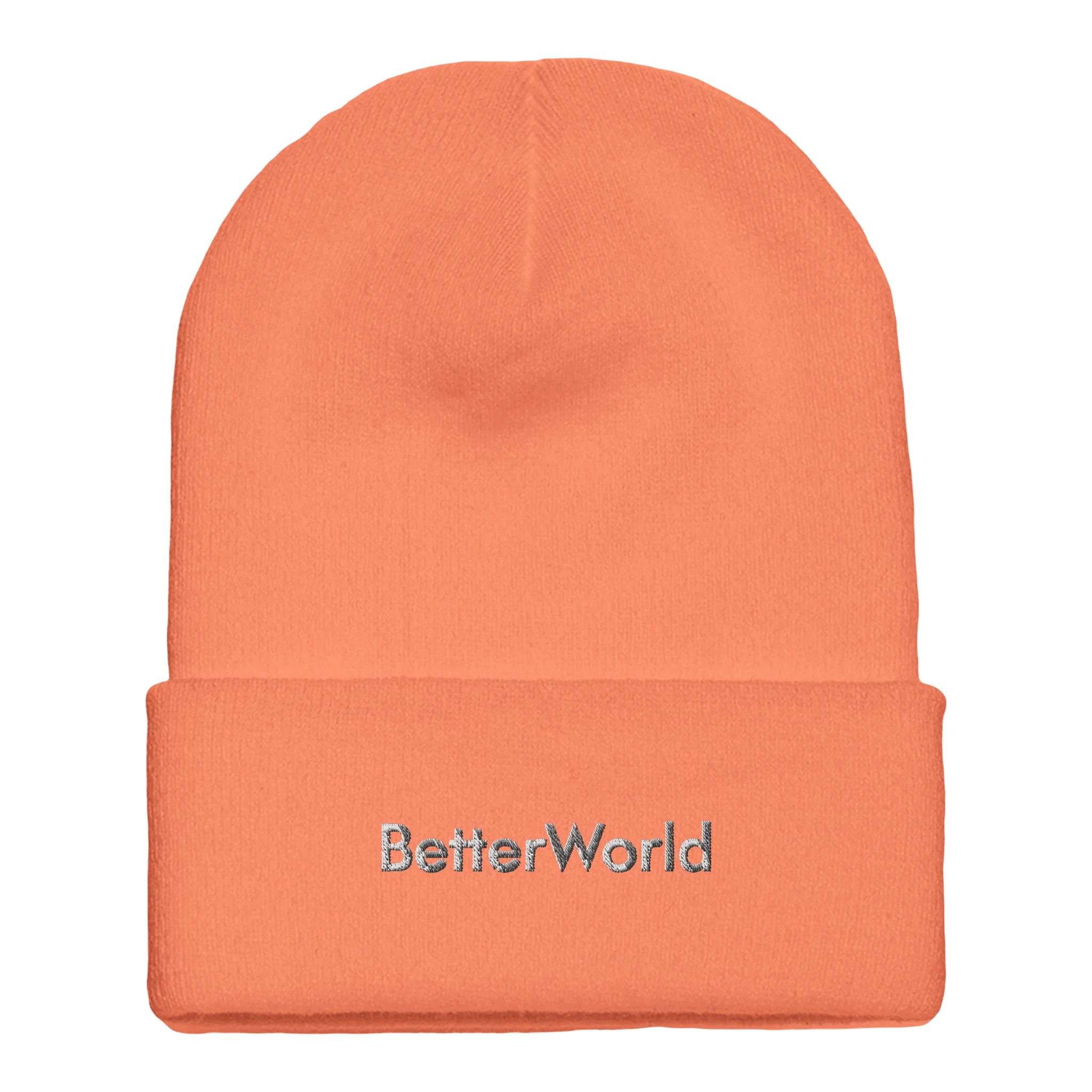 Tuque à revers en acrylique, design Minimaliste