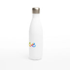 Gourde isotherme BetterWorld en acier inoxydable, design classique