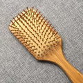 Brosse à cheveux en bambou, sans plastique