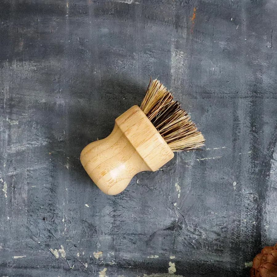 Ensemble de nettoyage zéro déchet, brosses en bois et fibres naturelles