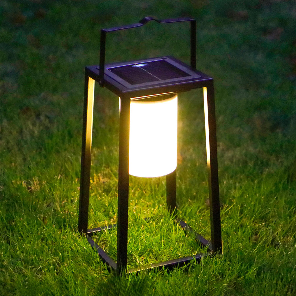 Lanterne solaire d'extérieur, étanche IP44