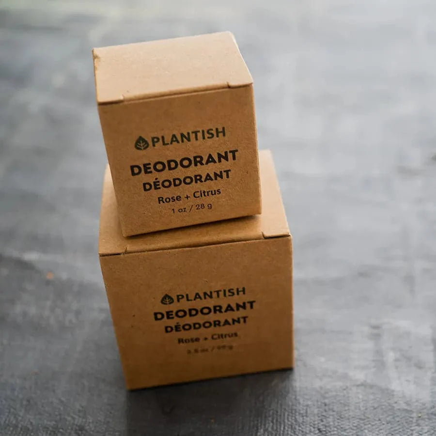 Déodorant solide non parfumé, sans emballage plastique